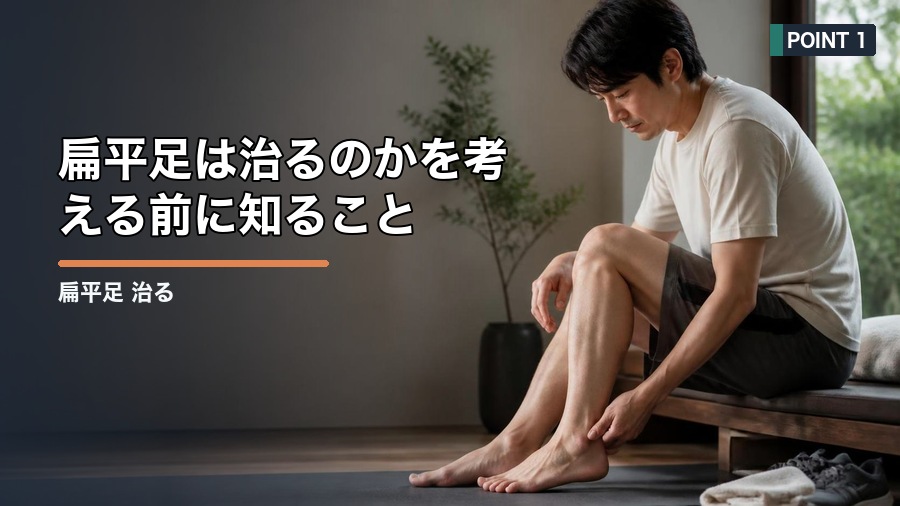 扁平足 治るの？大人と子どもで違う改善の考え方 見出し画像1
